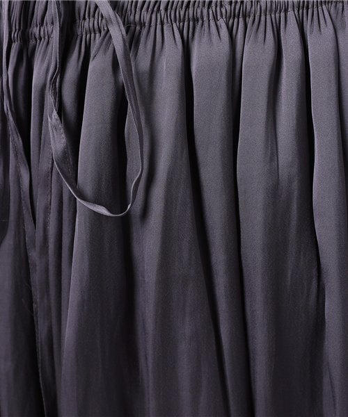 PEGGY LANA（ペギーラナ）の「Gloss Gather Wide PT（スカート・レディース・ピンク/ライトグレー/ネイビー・2/1）」の10枚目の写真