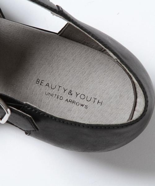 BEAUTY&YOUTH UNITED ARROWS（ビューティーアンドユースユナイテッドアローズ）の「BY グルカシューズ ◆（サンダル・メンズ・ブラック/ベージュ・9/7/6/8）」の8枚目の写真