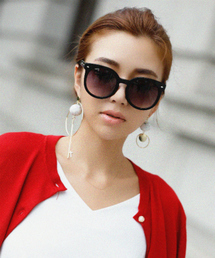 EIMY ISTOIRE | マーブルプレートアシンメトリーピアス(ピアス（両耳用）)