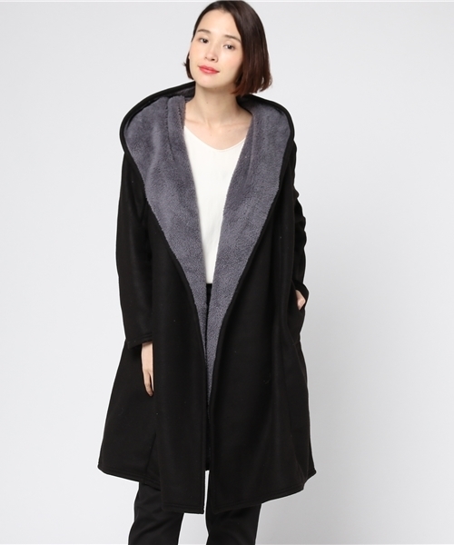 GeeRA（ジーラ）の「軽くてあったか総裏ボアガウンコート（その他