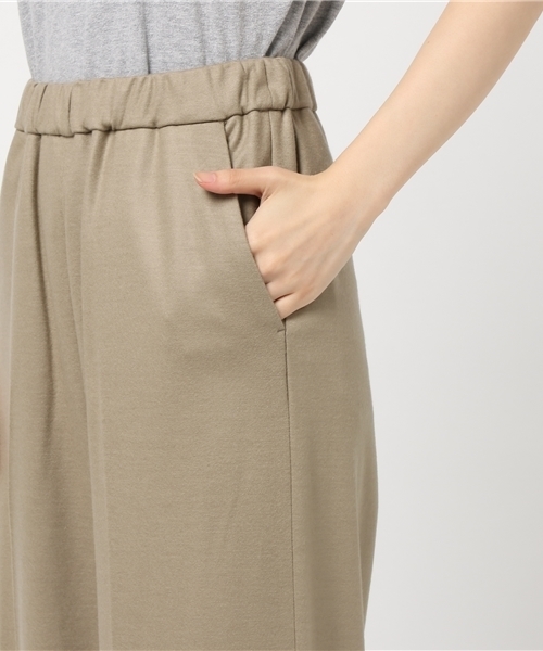 08sircus（ゼロエイトサーカス）の「【08Sircus】knit melton wide pants S17AL-PT01（その他パンツ・レディース・ベージュ/グリーン・34/36）」の8枚目の写真