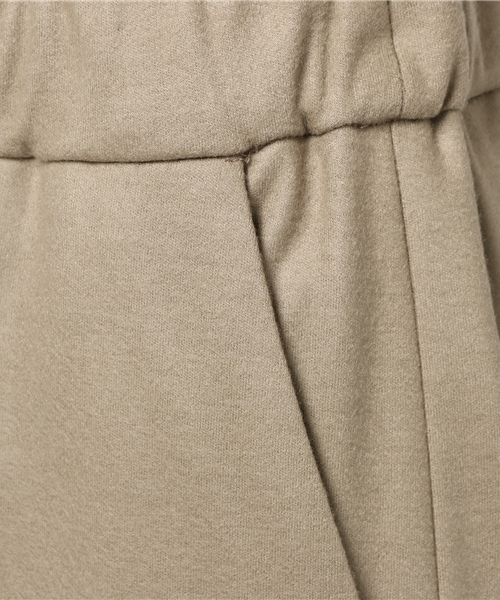 08sircus（ゼロエイトサーカス）の「【08Sircus】knit melton wide pants S17AL-PT01（その他パンツ・レディース・ベージュ/グリーン・34/36）」の4枚目の写真