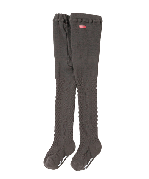 雪柄 ハート 編み柄タイツ タイツ ストッキング Miki House ミキハウス のファッション通販 Zozotown