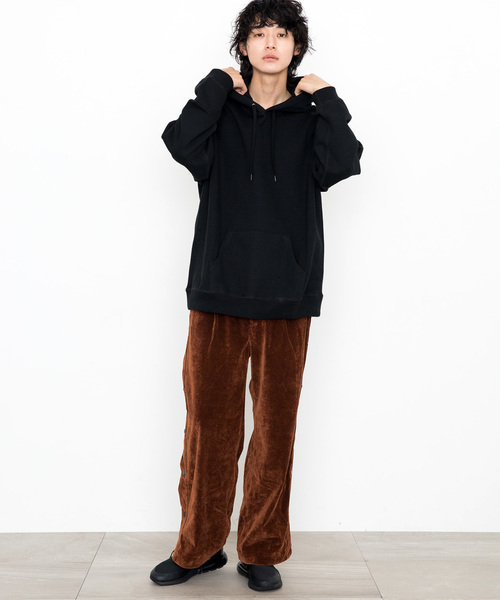 STUDIOUS(ステュディオス)の「【STUDIOUS】コーデュロイスナップワイドパンツ(その他パンツ・メンズ・ブラウン/ブラック・2/1)」の10枚目の写真