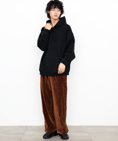 STUDIOUS(ステュディオス)の「【STUDIOUS】コーデュロイスナップワイドパンツ(その他パンツ・メンズ・ブラウン/ブラック・2/1)」の11枚目の写真