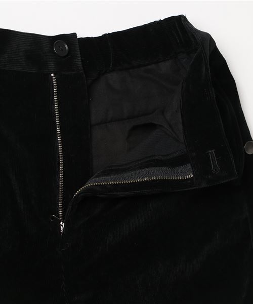 STUDIOUS(ステュディオス)の「【STUDIOUS】コーデュロイスナップワイドパンツ(その他パンツ・メンズ・ブラウン/ブラック・2/1)」の8枚目の写真