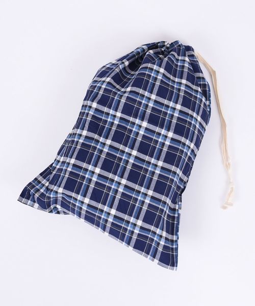 SHIPS Days（シップスデイズ）の「SHIPS Days: ミックス チェック パジャマ ◇（ルームウェア/パジャマ・メンズ・ネイビー/ダークブルー・S～Ｍ/M～Ｌ）」の5枚目の写真