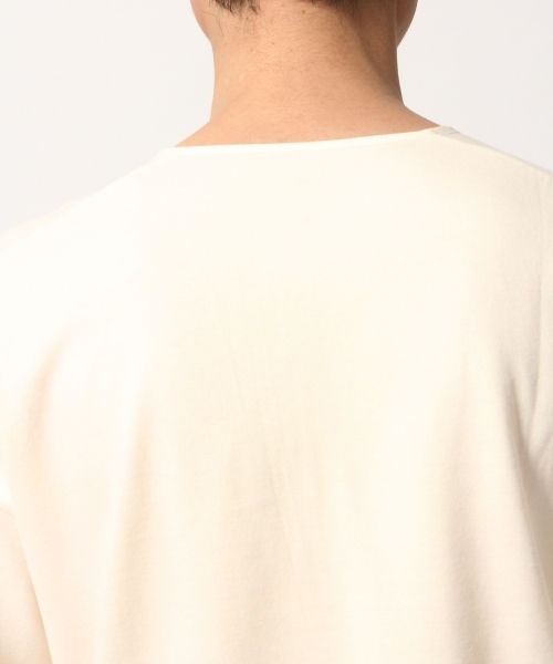 GLOBAL WORK(グローバルワーク)の「【ROOM】ヘンリーネック8分袖 Men/783165(Tシャツ/カットソー・メンズ・ライトピンク/ライトブルー/ホワイト・MEDIUM/LARGE)」の11枚目の写真