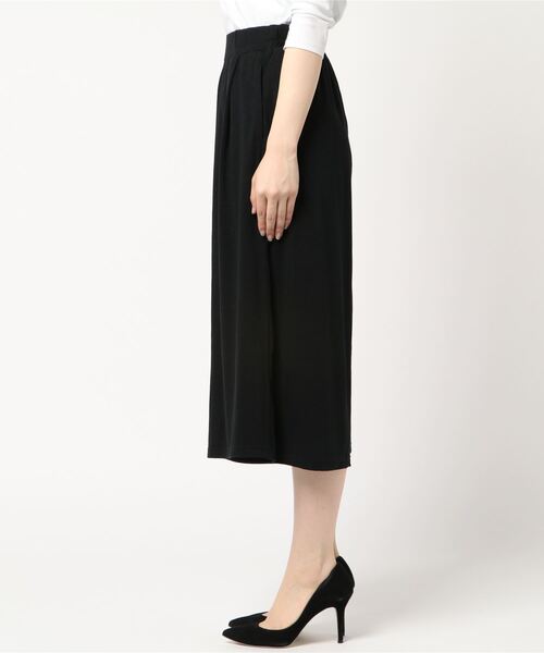 KOBE LETTUCE（コウベレタス）の「UVカットワイドパンツ＆ガウチョパンツ（その他パンツ・レディース・ブラック系その他/ブルー系その他/ブラック系その他2/ブルー系その他2/ネイビー/ブラック/モカ・FREE/3）」の9枚目の写真