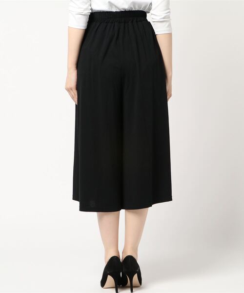 KOBE LETTUCE（コウベレタス）の「UVカットワイドパンツ＆ガウチョパンツ（その他パンツ・レディース・ブラック系その他/ブルー系その他/ブラック系その他2/ブルー系その他2/ネイビー/ブラック/モカ・FREE/3）」の8枚目の写真