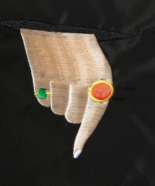 P.A.M.（パム）の「＜P.A.M.＞ BOMBER JKT/ボンバージャケット（ブルゾン・メンズ・ブラック・MEDIUM/LARGE）」の6枚目の写真