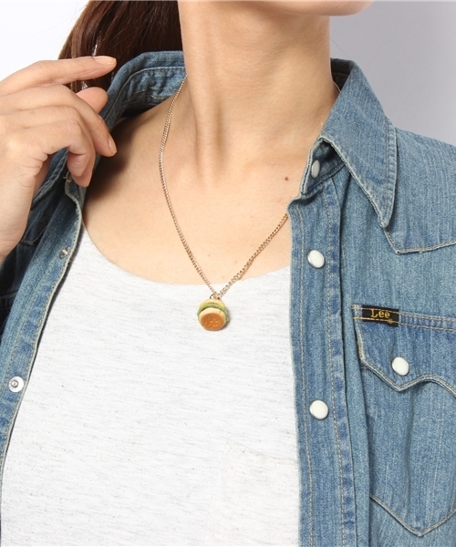 Dip Drops（Dip Drops）の「ハンバーガーネックレス（その他）」 - WEAR