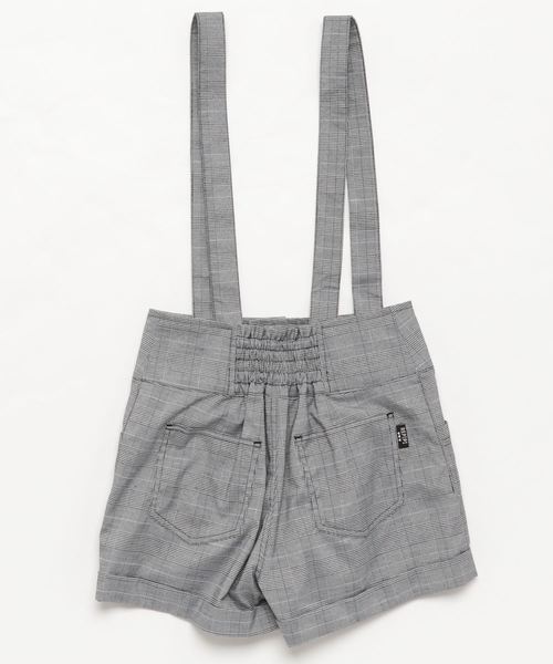 repipi armario（レピピ アルマリオ）の「グレンチェックサスツキショートパンツ（その他パンツ・キッズ・ダークグレー/ダークブラウン・LARGE/SMALL/X-SMALL/MEDIUM）」の3枚目の写真