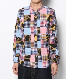 A BATHING APE | 1ST CAMO PATCHWORK BD SHIRT(シャツ/ブラウス)