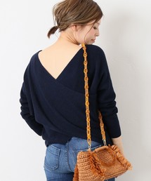 シルクアサBack cross プルオーバー◆