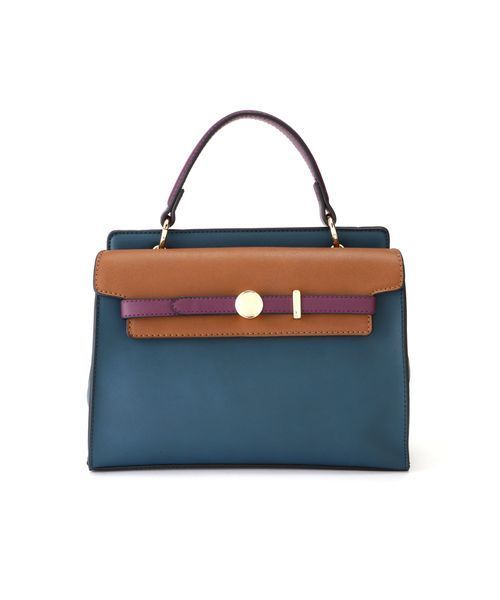 N.（N. Natural Beauty Basic）（エヌエヌナチュラルビューティーベーシック）の「ベルトフラップ2WAYショルダーバッグ（ショルダーバッグ・レディース・ブラック/グレー系その他/ブルー系その他/イエロー系その他・ﾌﾘ-）」の3枚目の写真