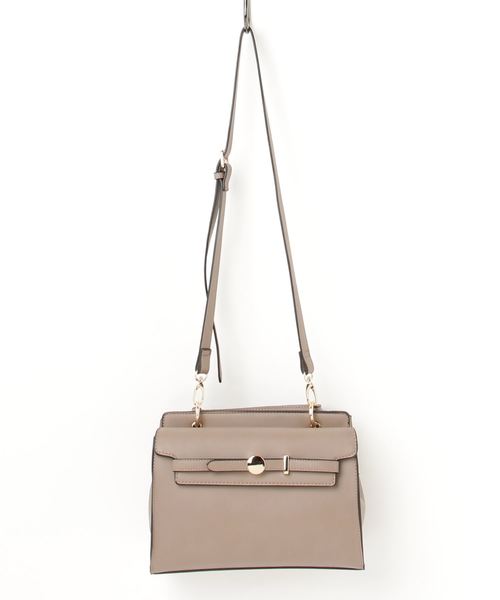 N.（N. Natural Beauty Basic）（エヌエヌナチュラルビューティーベーシック）の「ベルトフラップ2WAYショルダーバッグ（ショルダーバッグ・レディース・ブラック/グレー系その他/ブルー系その他/イエロー系その他・ﾌﾘ-）」の7枚目の写真