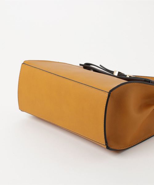 N.（N. Natural Beauty Basic）（エヌエヌナチュラルビューティーベーシック）の「ベルトフラップ2WAYショルダーバッグ（ショルダーバッグ・レディース・ブラック/グレー系その他/ブルー系その他/イエロー系その他・ﾌﾘ-）」の8枚目の写真