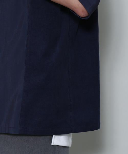 JUNRED（ジュンレッド）の「コールドッキングシャツ（シャツ/ブラウス・メンズ・ベージュ/ネイビー/グリーン系その他・S/M/L）」の8枚目の写真