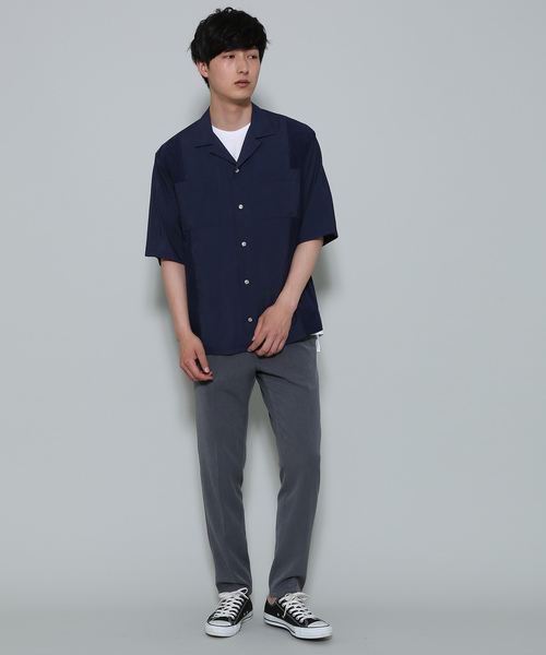 JUNRED（ジュンレッド）の「コールドッキングシャツ（シャツ/ブラウス・メンズ・ベージュ/ネイビー/グリーン系その他・S/M/L）」の11枚目の写真