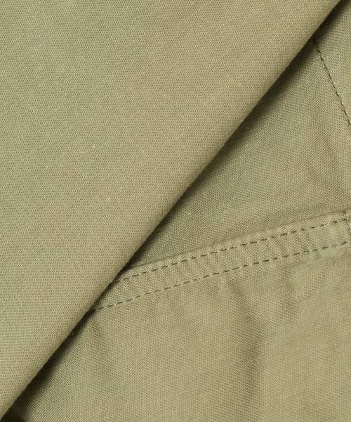 FRAMeWORK（フレームワーク）の「ワークスクエアージャケット◆（ミリタリージャケット・レディース・カーキ/ブラック・FREE）」の12枚目の写真