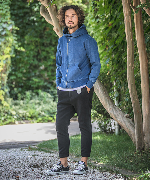 CAMBIO（カンビオ）の「mpa1831 - Indigo URAKE Riders Zip Up Parka