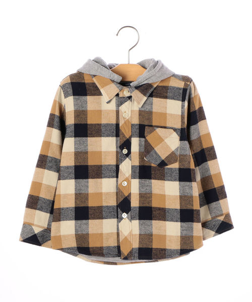 シップスキッズ】SHIPS KIDS:90cm / チェック シャツ アウター