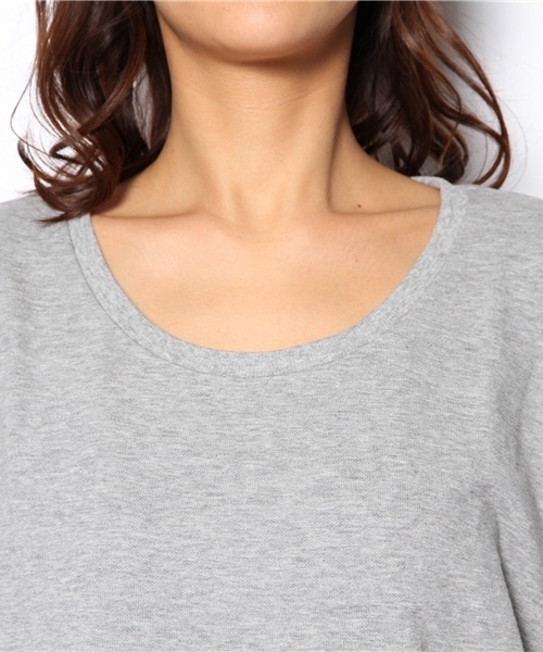 Ray BEAMS(レイビームス)の「□Ray BEAMS / バック レジメンタルストライプ ワンピース(ワンピース・レディース・ライトグレー/チャコールグレー・ONE SIZE)」の7枚目の写真