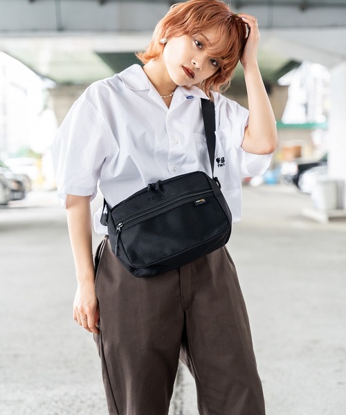 shoulder bag／コーデュラブラック CORDURA SHOULDER BAG｜コーデュラショルダーバッグ – INS STORE