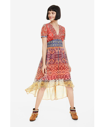 Desigual | Vネックロングワンピース NANA(ワンピース)