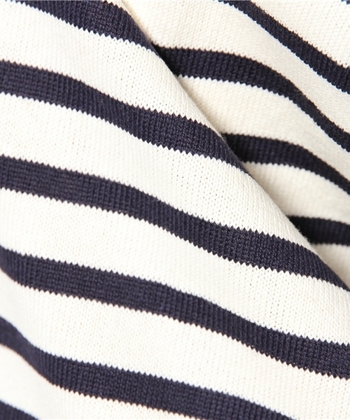 Another Edition（アナザーエディション）の「AE BOR HI/NECK LSL（Tシャツ/カットソー・レディース・オフホワイト/ワインレッド/ネイビー/グレー・フリー）」の10枚目の写真