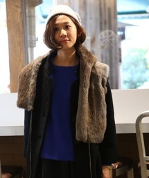 JOURNAL STANDARD | 【Lea Clement/レア クレマン】ラビットBIGファーストール(ストール/ショール)