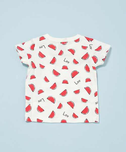 Stomp Stamp/Leeスイカ柄Tシャツ19SSLee-C-3 Stomp Stamp/Leeスイカ柄Tシャツ19SSLee-C-3