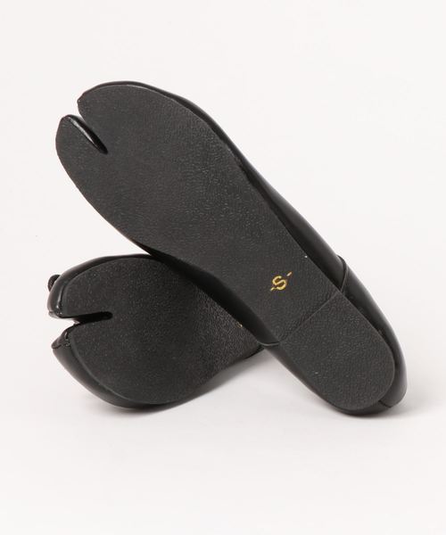 KOBE LETTUCE（コウベレタス）の「足袋バレエパンプス（パンプス・レディース・ホワイト/ブラック/シルバー/キャメル/パイソン/ベージュ/ブラウン・LL/S/M/L）」の9枚目の写真