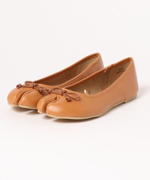 KOBE LETTUCE（コウベレタス）の「足袋バレエパンプス（パンプス・レディース・ホワイト/ブラック/シルバー/キャメル/パイソン/ベージュ/ブラウン・LL/S/M/L）」の12枚目の写真