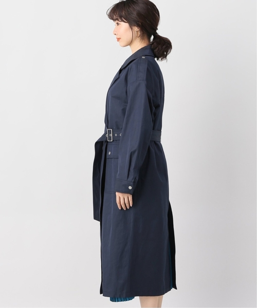 JOINT WORKS（ジョイントワークス）の「ギャバラップコート（チェスターコート・レディース・ベージュ/ネイビー・FREE）」の9枚目の写真