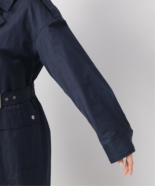 JOINT WORKS（ジョイントワークス）の「ギャバラップコート（チェスターコート・レディース・ベージュ/ネイビー・FREE）」の15枚目の写真