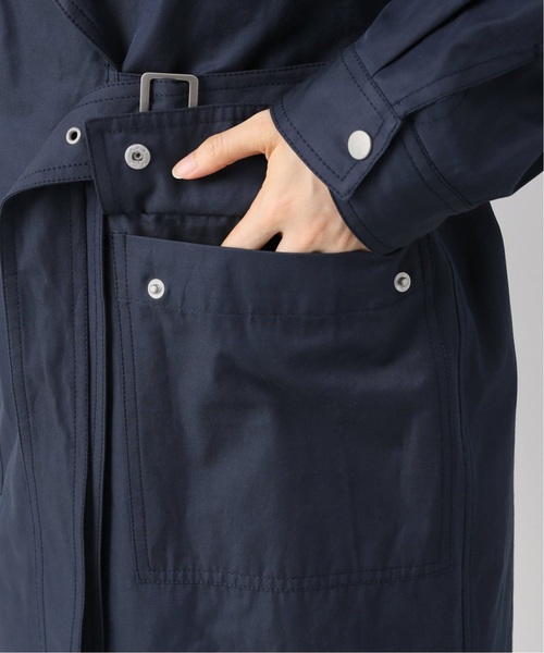 JOINT WORKS（ジョイントワークス）の「ギャバラップコート（チェスターコート・レディース・ベージュ/ネイビー・FREE）」の22枚目の写真