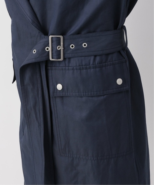 JOINT WORKS（ジョイントワークス）の「ギャバラップコート（チェスターコート・レディース・ベージュ/ネイビー・FREE）」の10枚目の写真