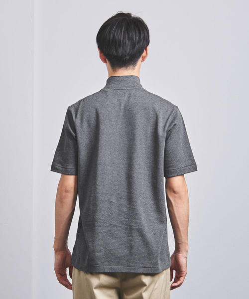 ANATOMICA（アナトミカ）の「＜ANATOMICA（アナトミカ）＞ モックネック カットソー（Tシャツ/カットソー・メンズ・ダークグレー/ネイビー/ホワイト・SMALL/MEDIUM/LARGE）」の4枚目の写真