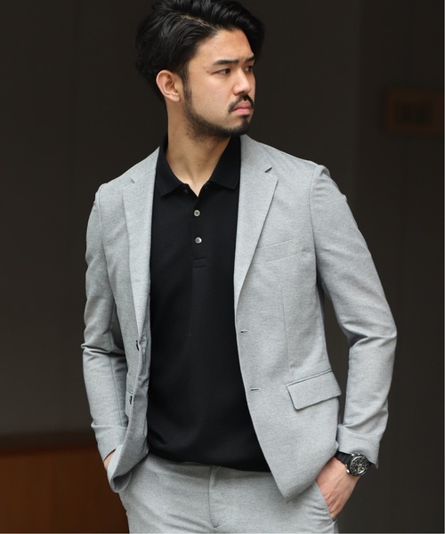 EDIFICE（エディフィス）の「カラミ ストレッチ 2ボタン ジャケット（テーラードジャケット・メンズ・キャメル/ブラック/グレー/ネイビー・SMALL/X-LARGE/MEDIUM/LARGE）」の3枚目の写真