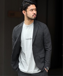 EDIFICE | カラミ ストレッチ 2ボタン ジャケット(テーラードジャケット)