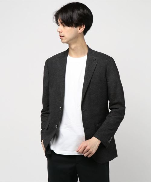 EDIFICE（エディフィス）の「カラミ ストレッチ 2ボタン ジャケット（テーラードジャケット・メンズ・キャメル/ブラック/グレー/ネイビー・SMALL/X-LARGE/MEDIUM/LARGE）」の5枚目の写真