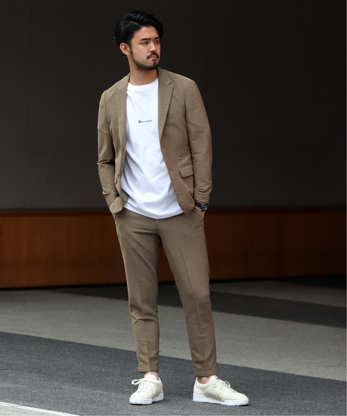 EDIFICE（エディフィス）の「カラミ ストレッチ 2ボタン ジャケット（テーラードジャケット・メンズ・キャメル/ブラック/グレー/ネイビー・SMALL/X-LARGE/MEDIUM/LARGE）」の10枚目の写真