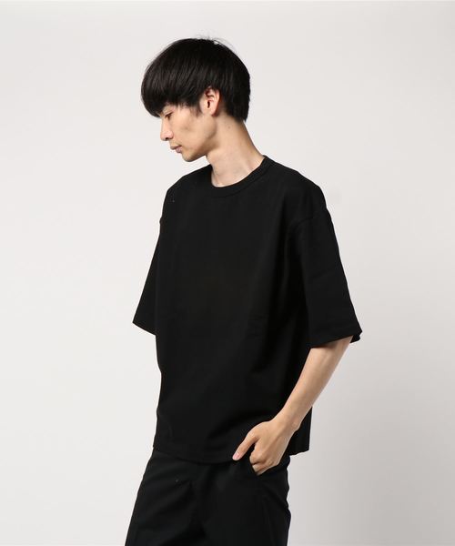 JOURNAL STANDARD J.S HOMESTEAD(ジャーナルスタンダードホームステッド)の「WIDE SILHOUETTE elbow-lengthTシャツ#(Tシャツ/カットソー・メンズ・ホワイト/ブラック/ベージュ/ネイビー・SMALL/MEDIUM/LARGE)」の8枚目の写真