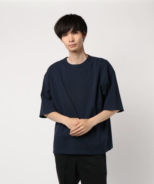 JOURNAL STANDARD J.S HOMESTEAD(ジャーナルスタンダードホームステッド)の「WIDE SILHOUETTE elbow-lengthTシャツ#(Tシャツ/カットソー・メンズ・ホワイト/ブラック/ベージュ/ネイビー・SMALL/MEDIUM/LARGE)」の10枚目の写真