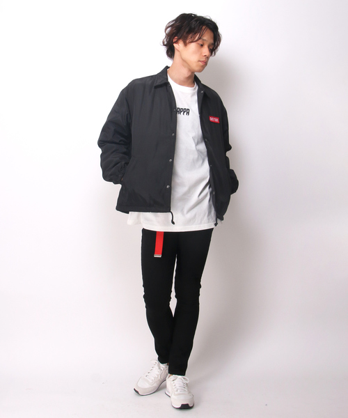 VENCEEXCHANGE(ヴァンスエクスチェンジ)の「中綿コーチジャケット(ブルゾン・メンズ・ブラック/ベージュ/レッド・M/L)」の5枚目の写真
