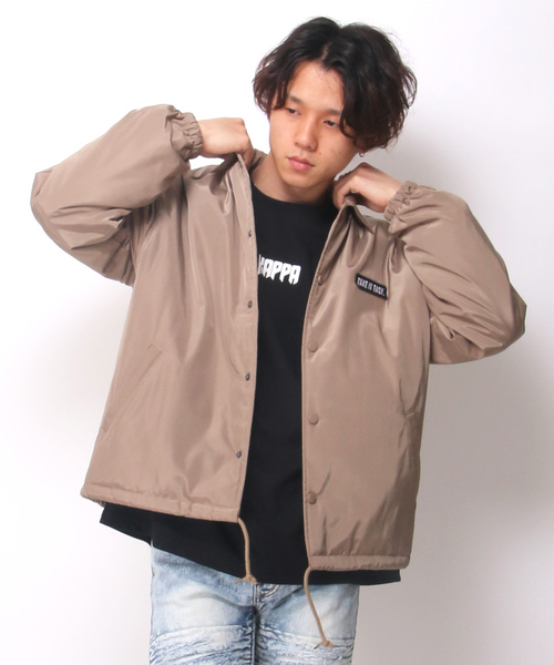 VENCEEXCHANGE(ヴァンスエクスチェンジ)の「中綿コーチジャケット(ブルゾン・メンズ・ブラック/ベージュ/レッド・M/L)」の6枚目の写真