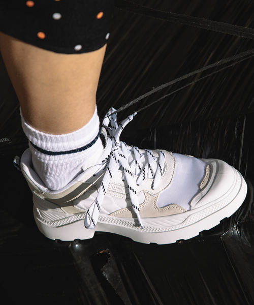 PALLADIUM(パラディウム)の「PALLADIUM/パラディウム PALLAKIX 90 LOW/パラキックス 90 ロー(スニーカー)」|ホワイト