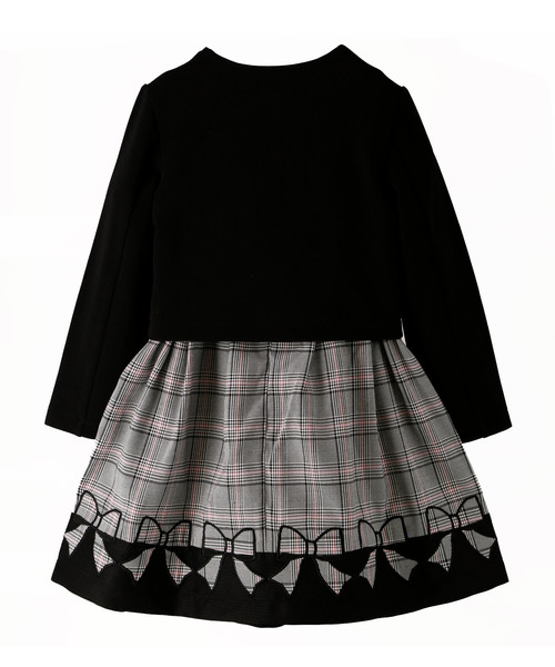 Catherine Cottage（キャサリンコテージ）の「リボンモチーフセットアップスーツ（スーツセット・キッズ・ブラック・110/120/130）」の3枚目の写真